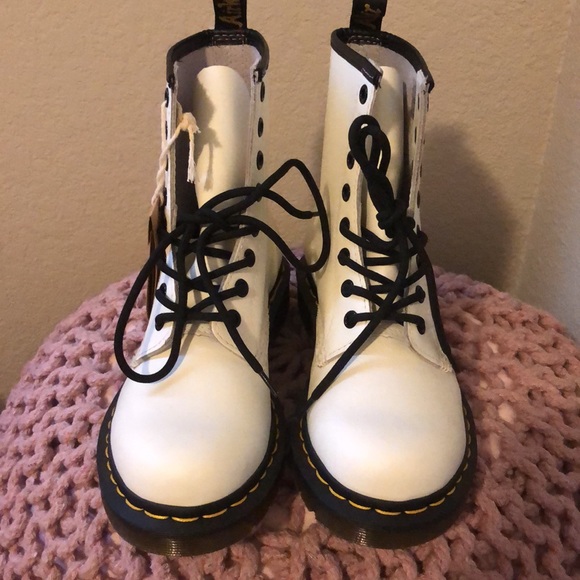 Brand New ice white Doc Martens. - Picture 4 of 5